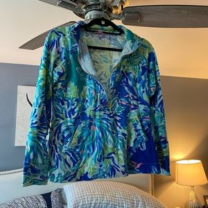 Lilly pulitzer popover half zip